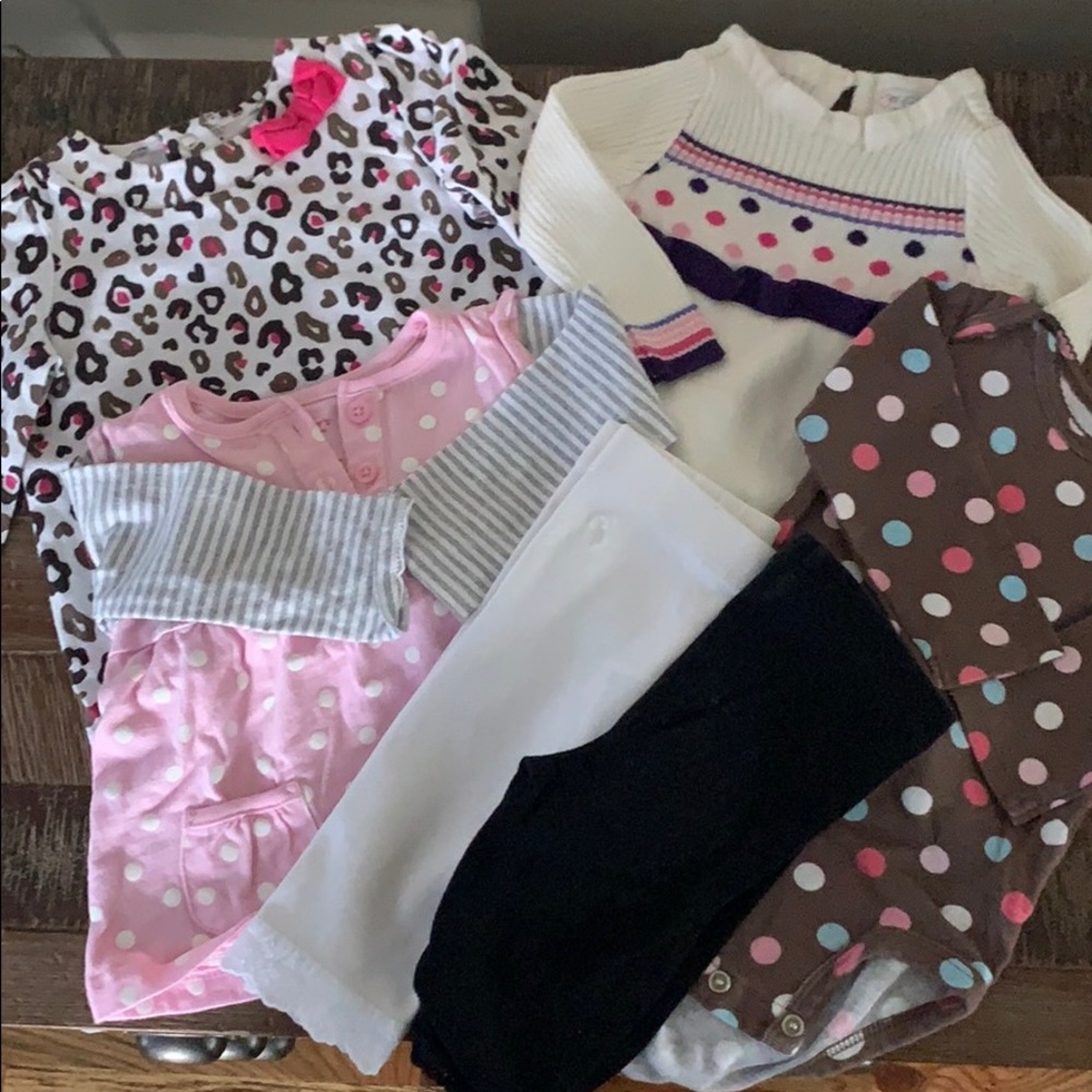 Bundle of 10 pieces for baby girl
